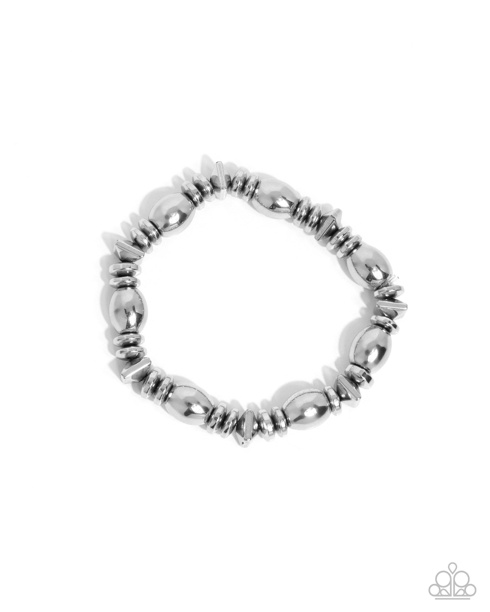 Manufactured Model - silver - Paparazzi bracelet