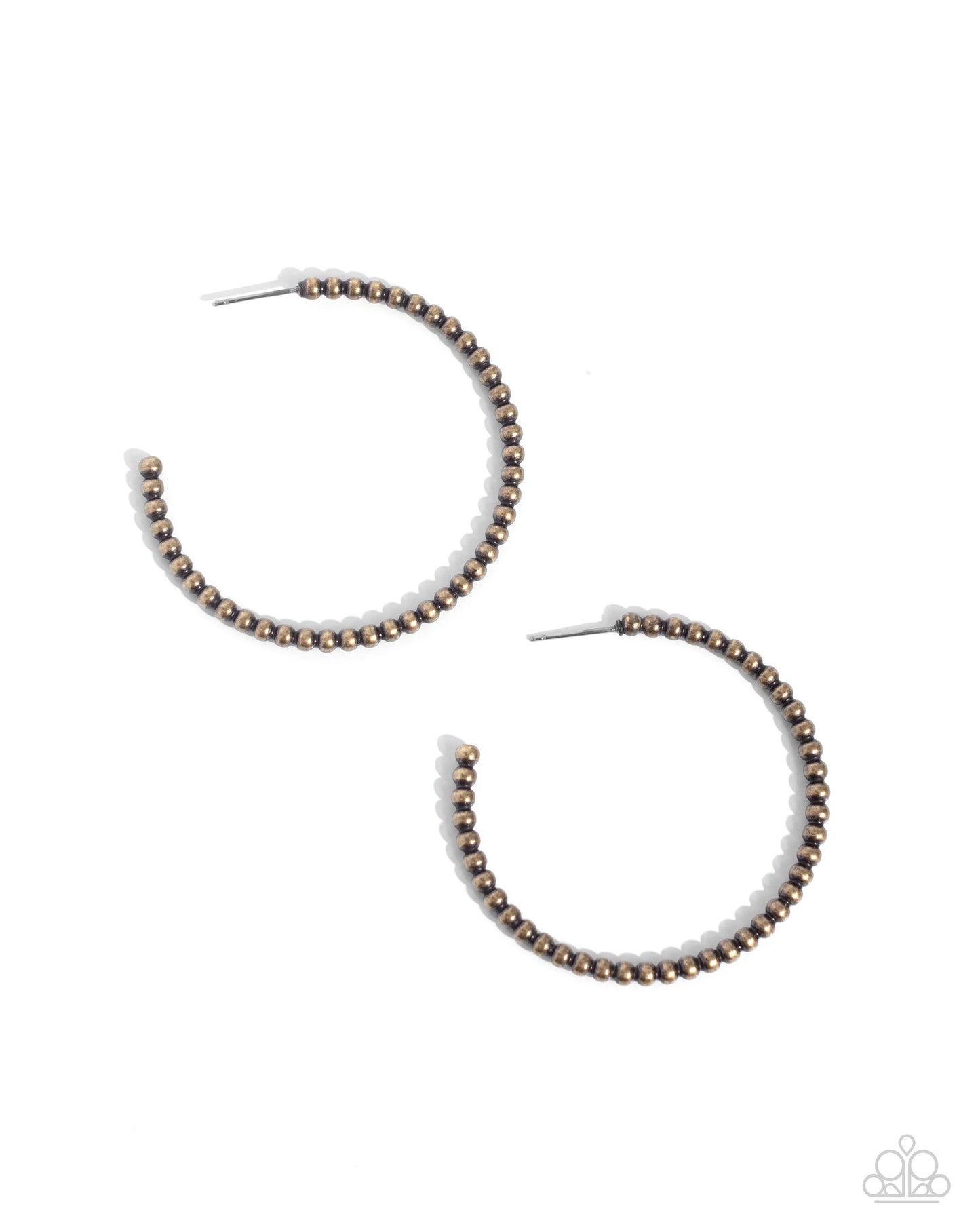 Manufactured Monochromatic - brass - Paparazzi earrings