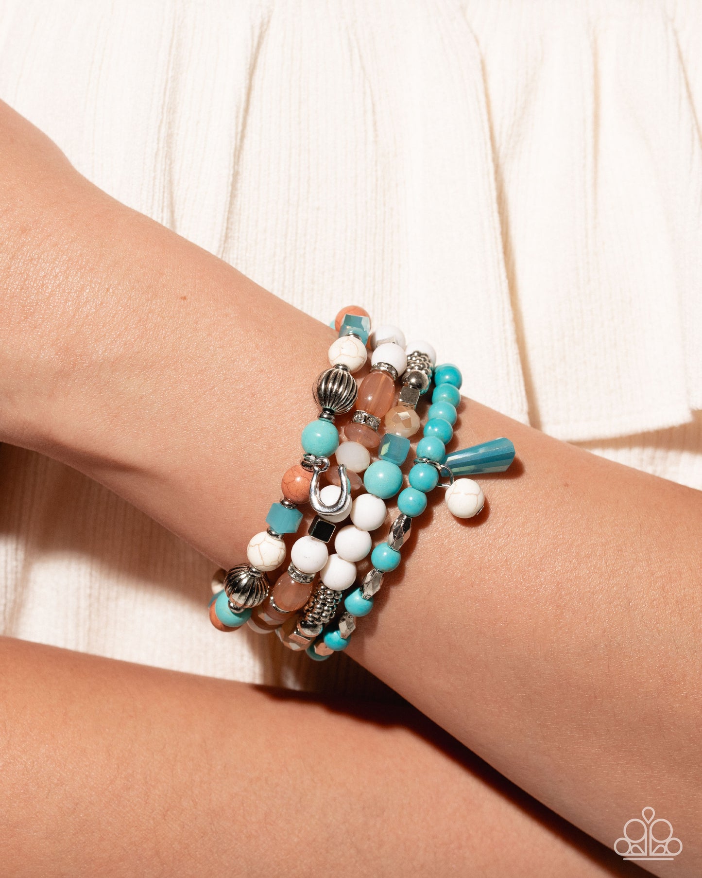 Marbled Mashup - multi - Paparazzi bracelet