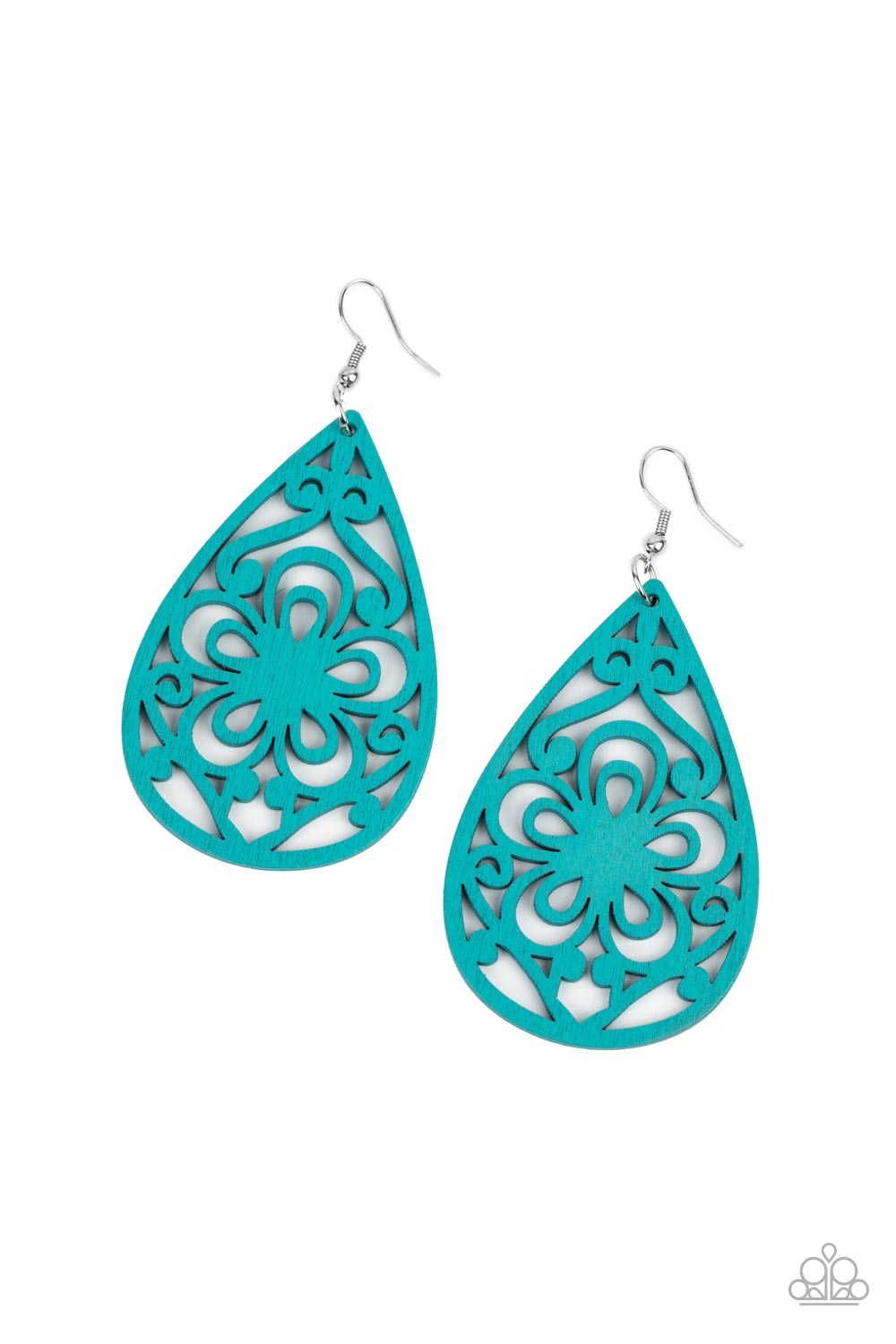Marine Eden - blue - Paparazzi earrings