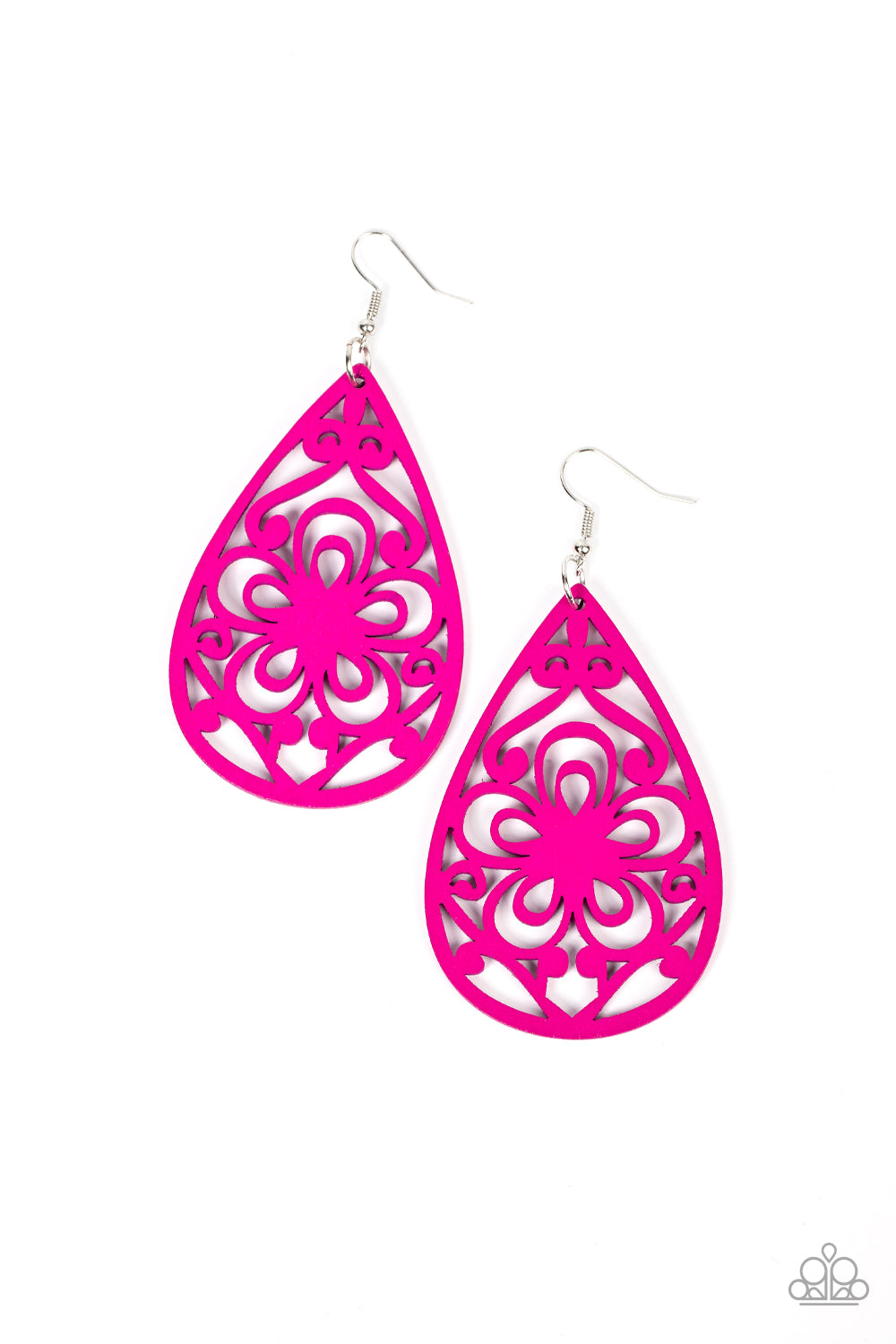 Marine Eden - pink - Paparazzi earrings