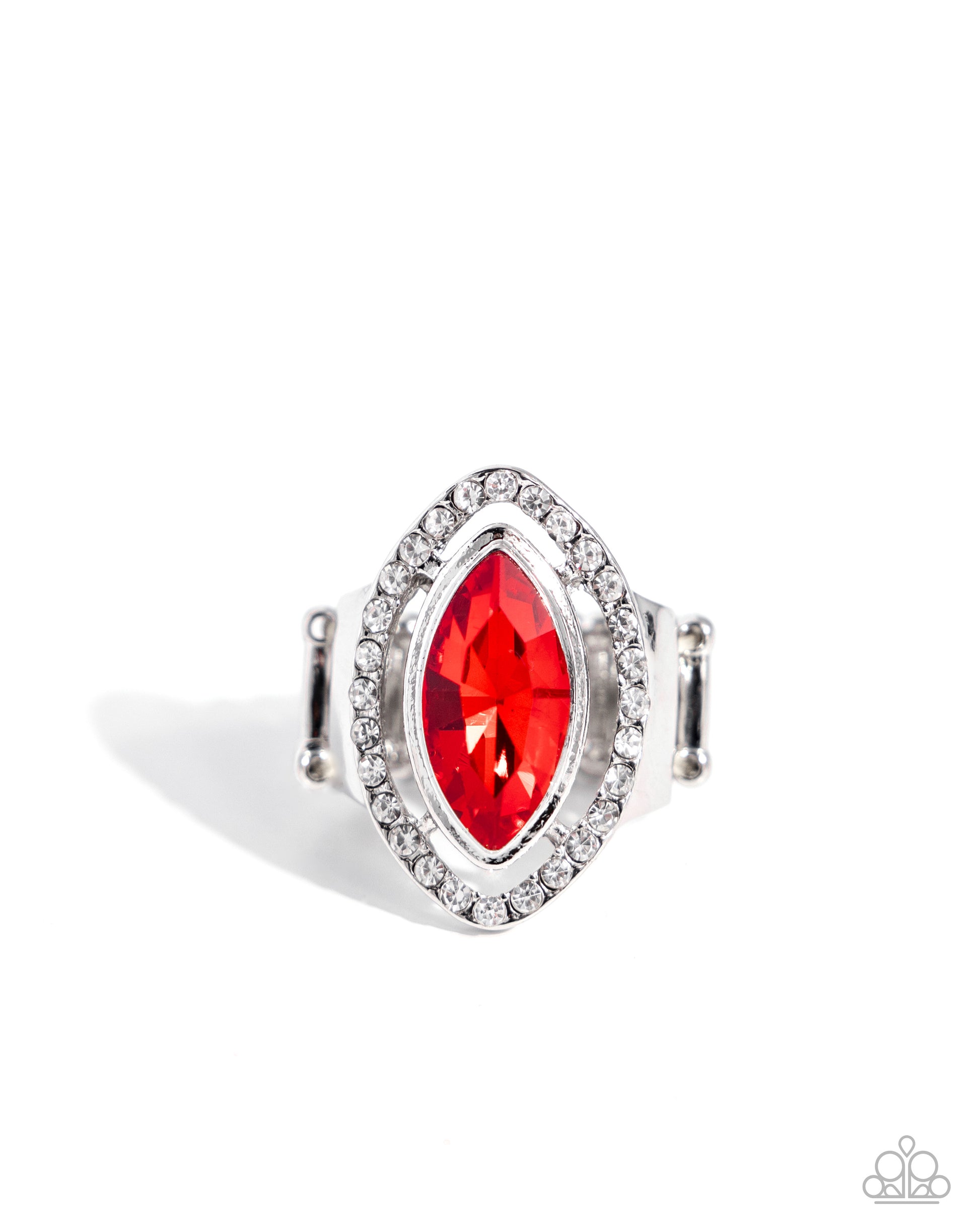 Marquise Majesty - red - Paparazzi ring