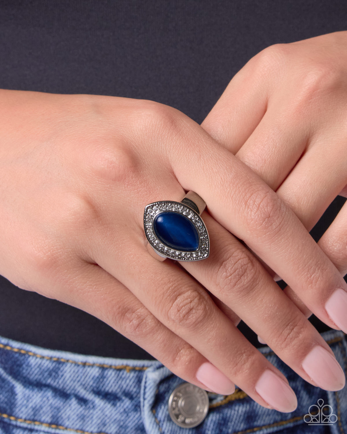 Marquise Mastery - blue - Paparazzi ring