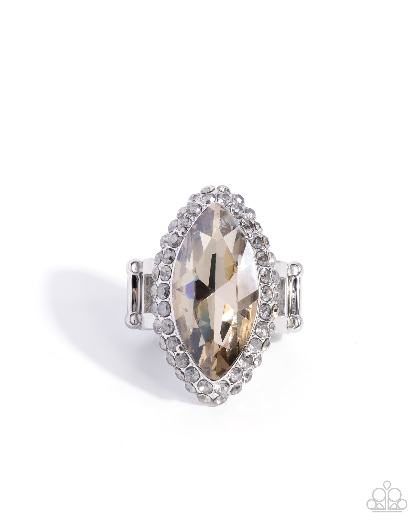 Marquise Medley - silver - Paparazzi ring