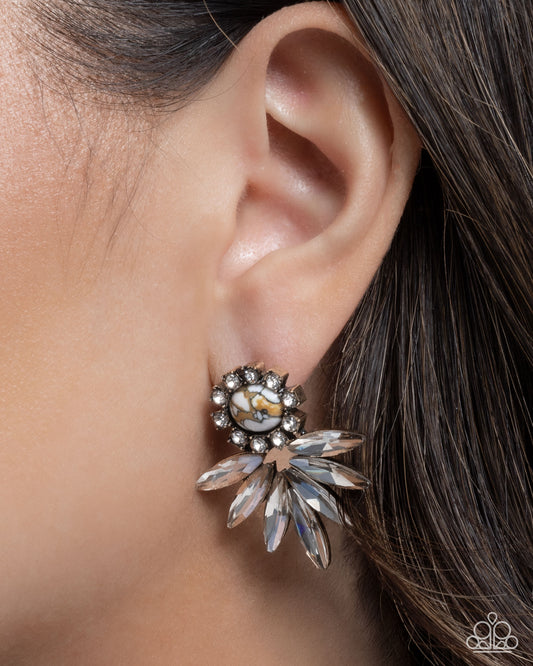 Marquise Mirage - multi - Paparazzi earrings