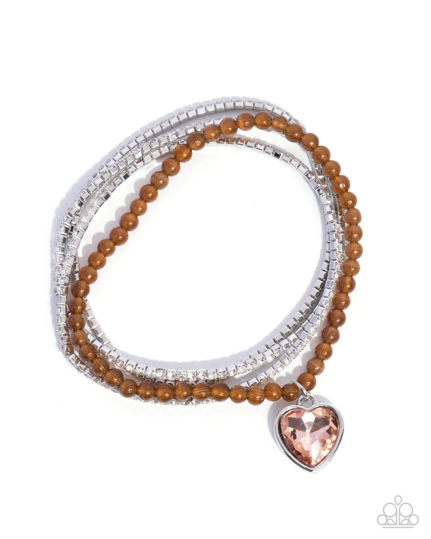 Mass Matchmaking - brown - Paparazzi bracelet