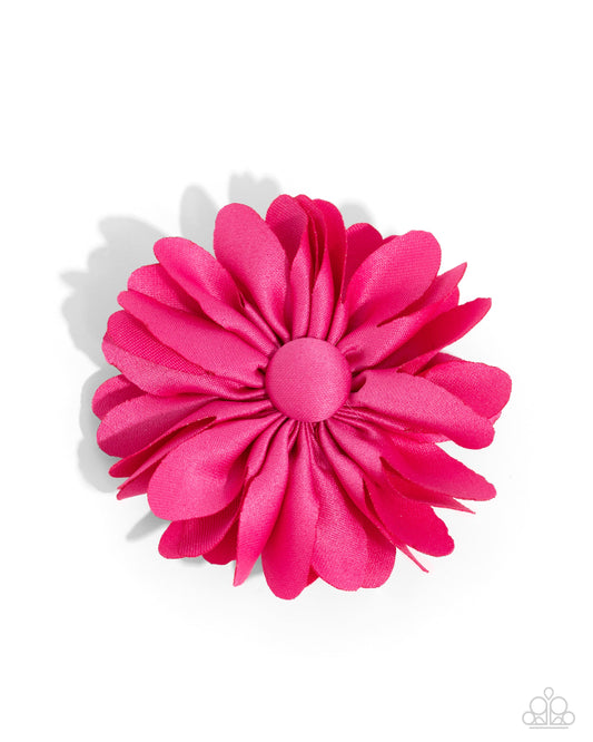 Material Girl Garden - pink - Paparazzi hair clip