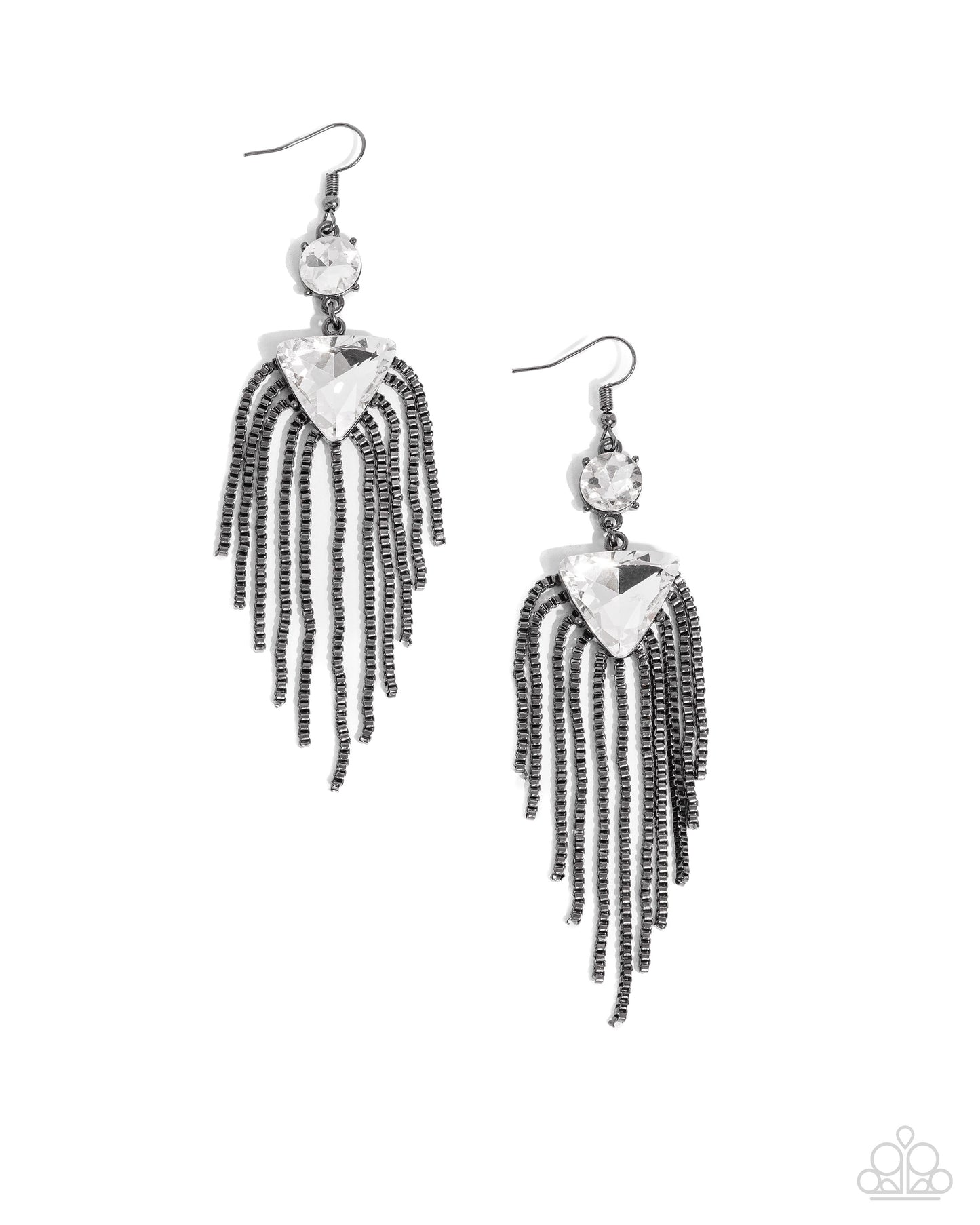 Maven Musings - black - Paparazzi earrings