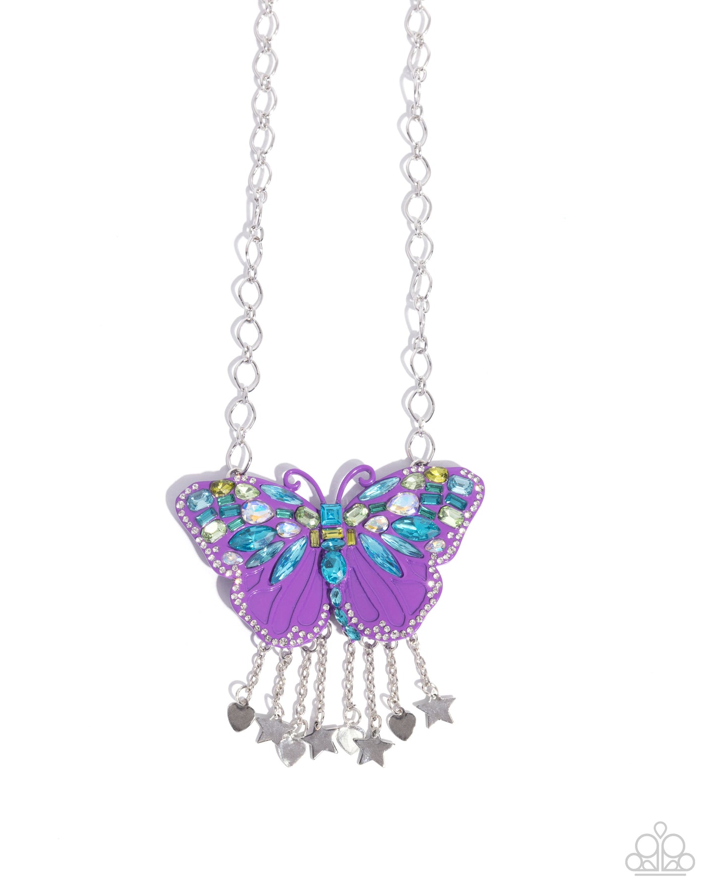 Mayoral Monarch - purple - Paparazzi necklace