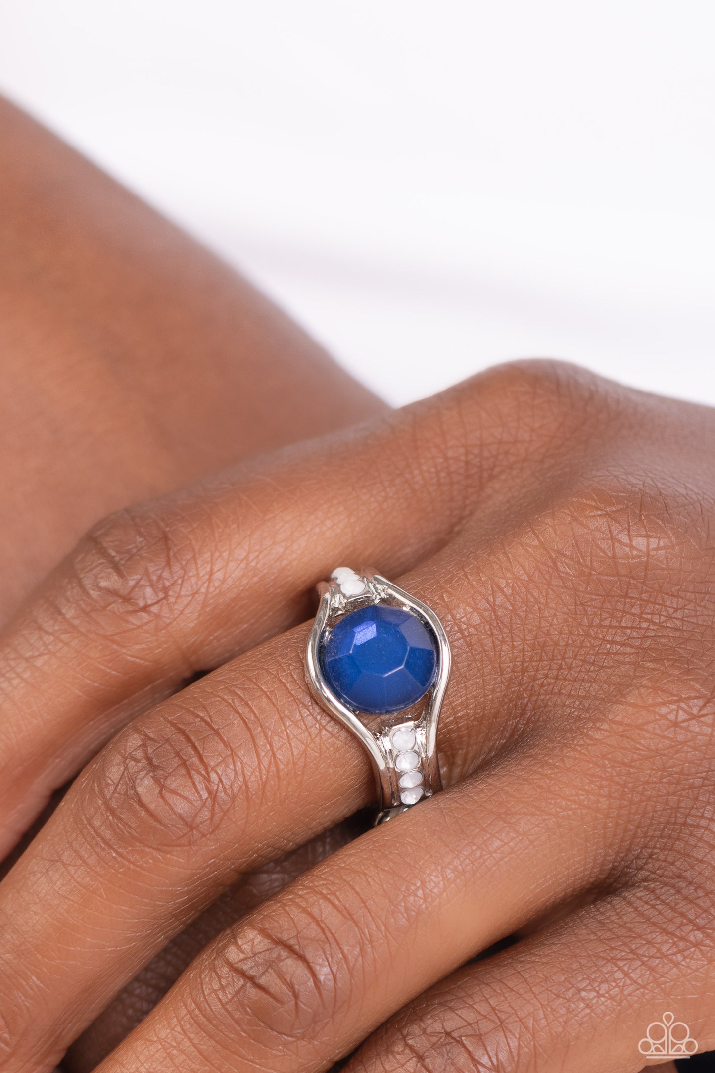 Meadow Mist - blue - Paparazzi ring