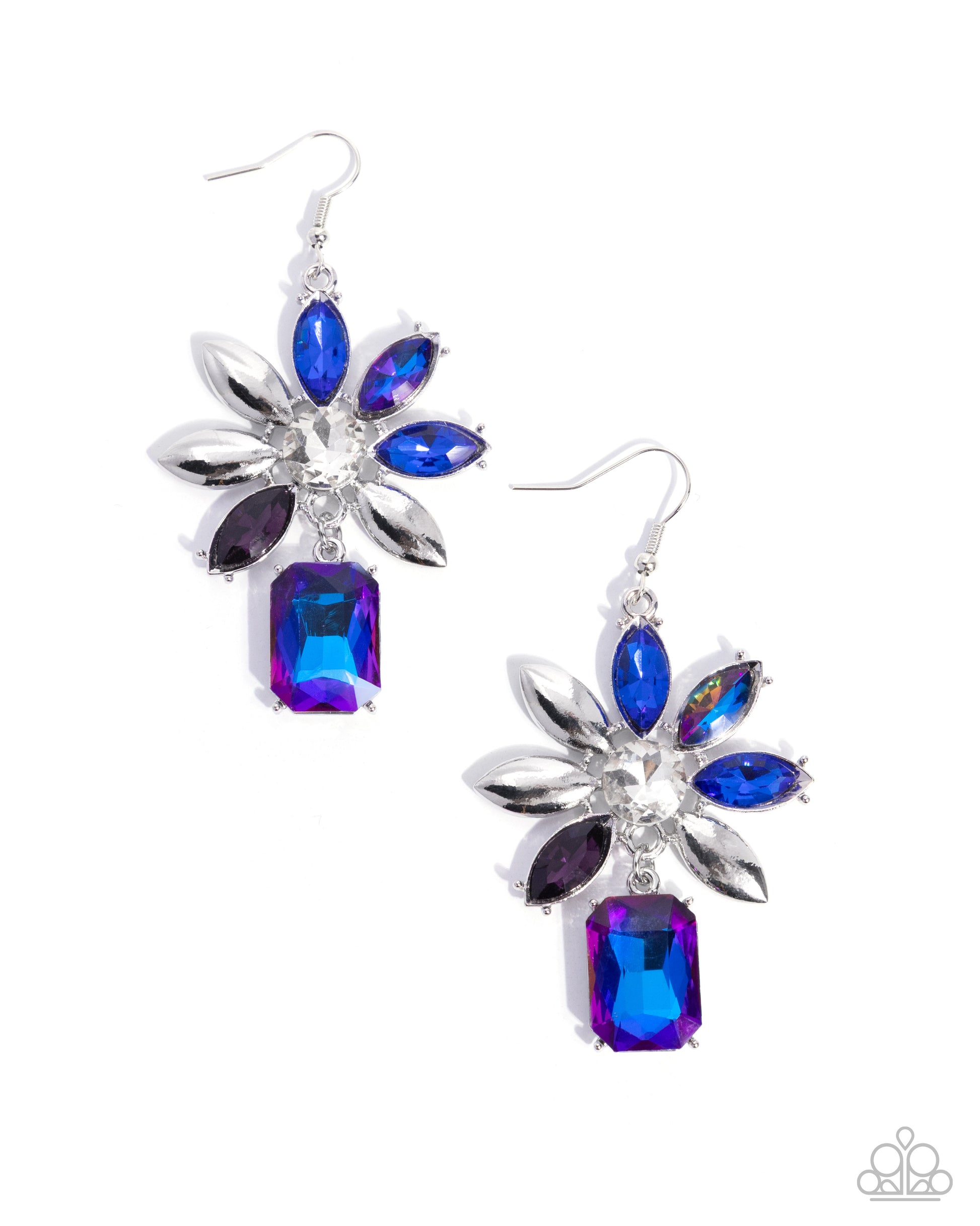 Meaningful Masterpiece - blue - Paparazzi earrings