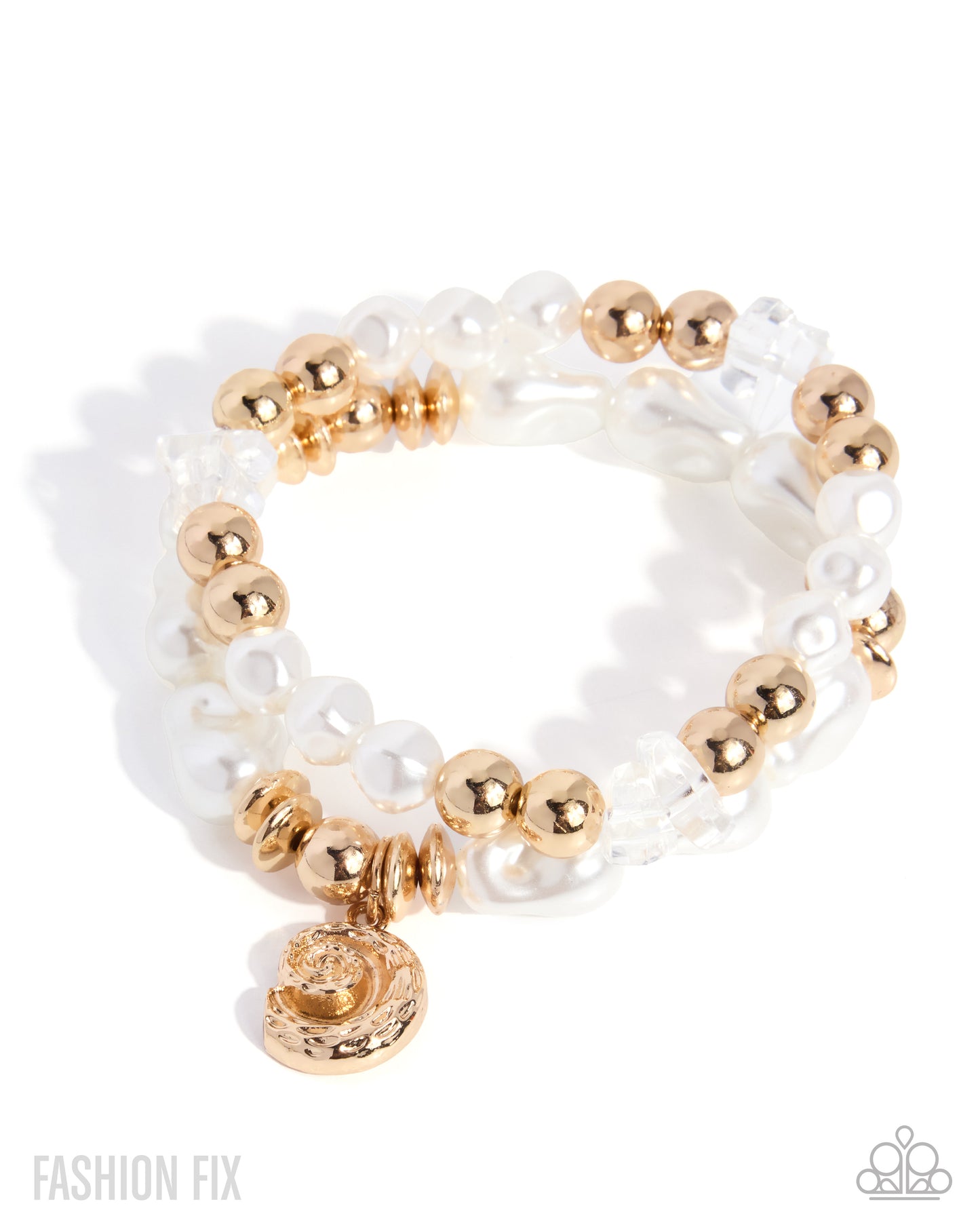 Melodic Mermaid - gold - Paparazzi bracelet