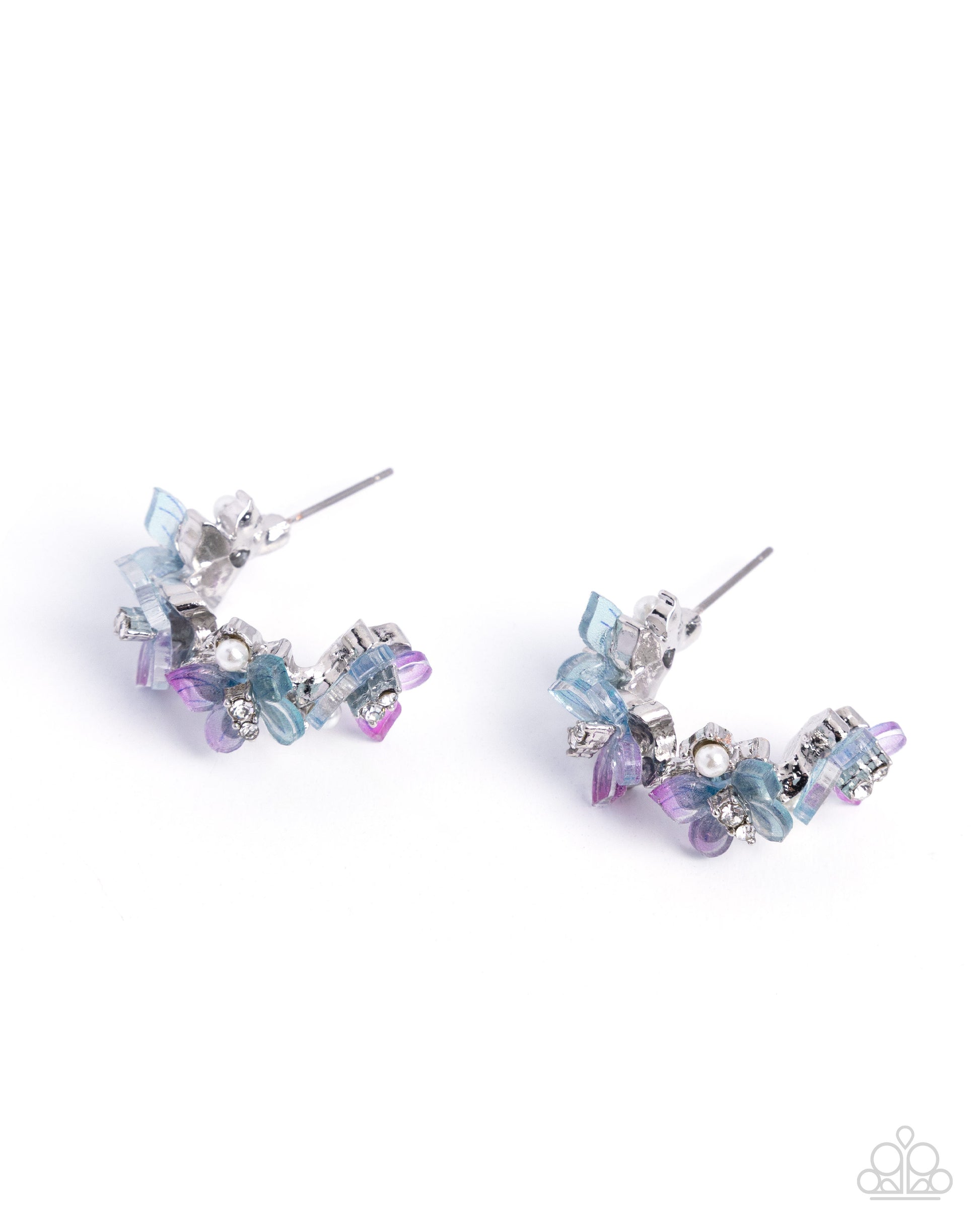 Memorable Monarchs - blue - Paparazzi earrings