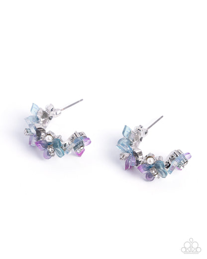 Memorable Monarchs - blue - Paparazzi earrings
