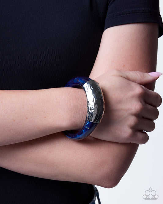 Memorable Motif - blue - Paparazzi bracelet
