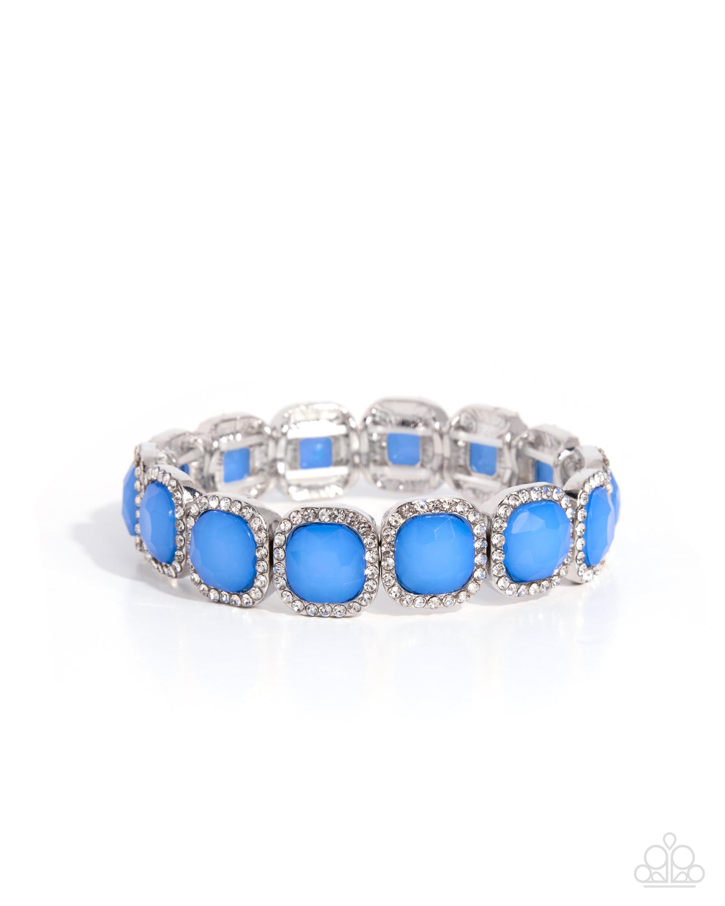 Merry SHOW Round - blue - Paparazzi bracelet