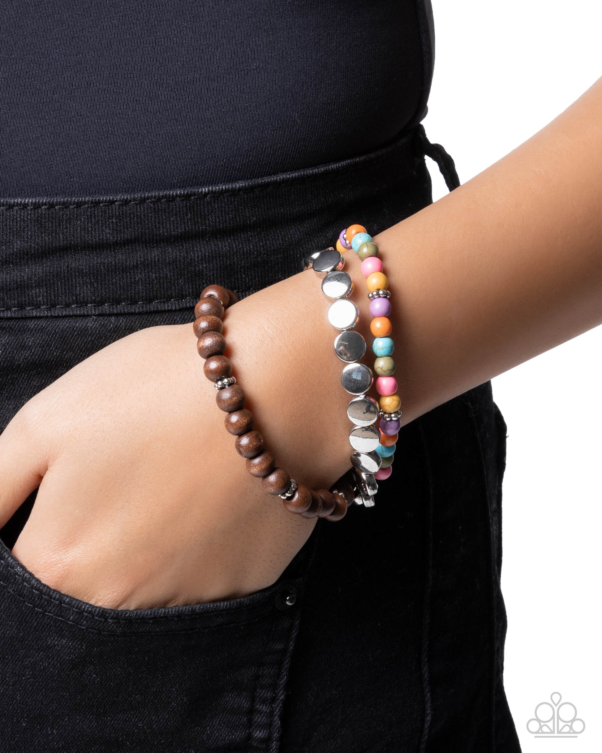 Mesa Moment - multi - Paparazzi bracelet