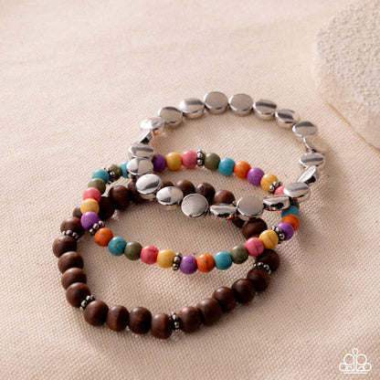 Mesa Moment - multi - Paparazzi bracelet