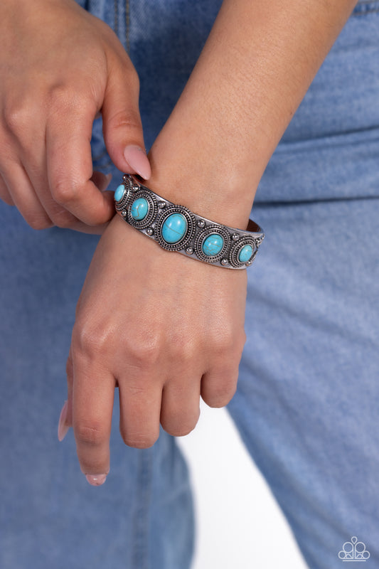 Mesa Mystery - blue - Paparazzi bracelet