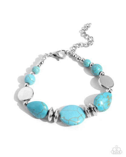 Mesa Vista - blue - Paparazzi bracelet