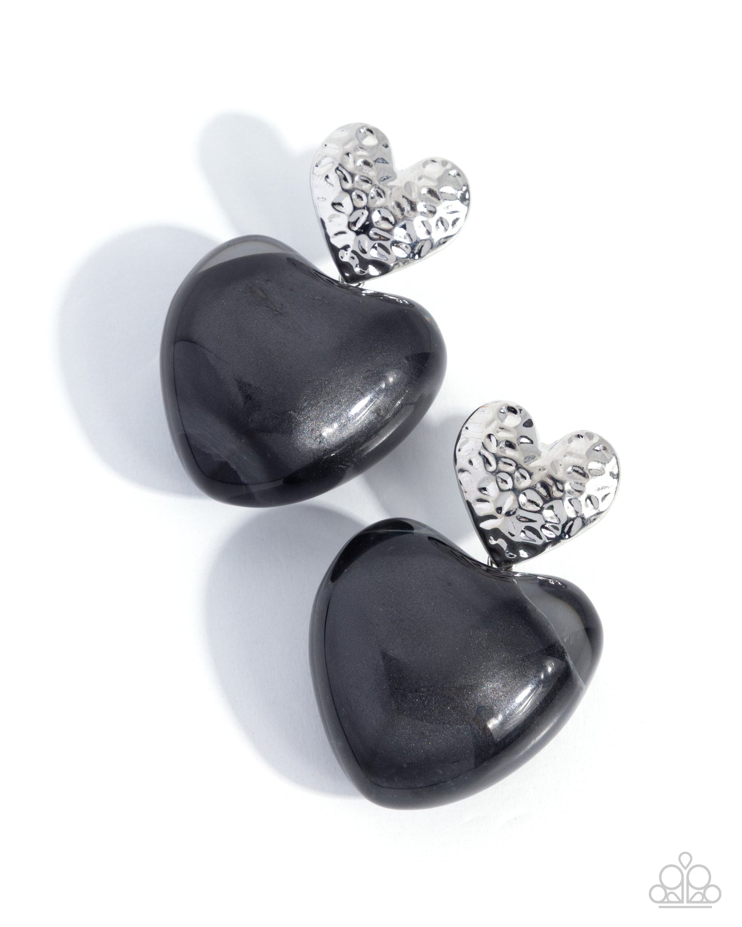 Mesmerizing Melody - black - Paparazzi earrings