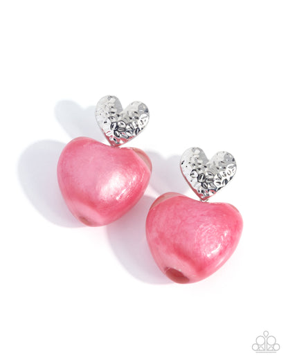Mesmerizing Melody - pink - Paparazzi earrings