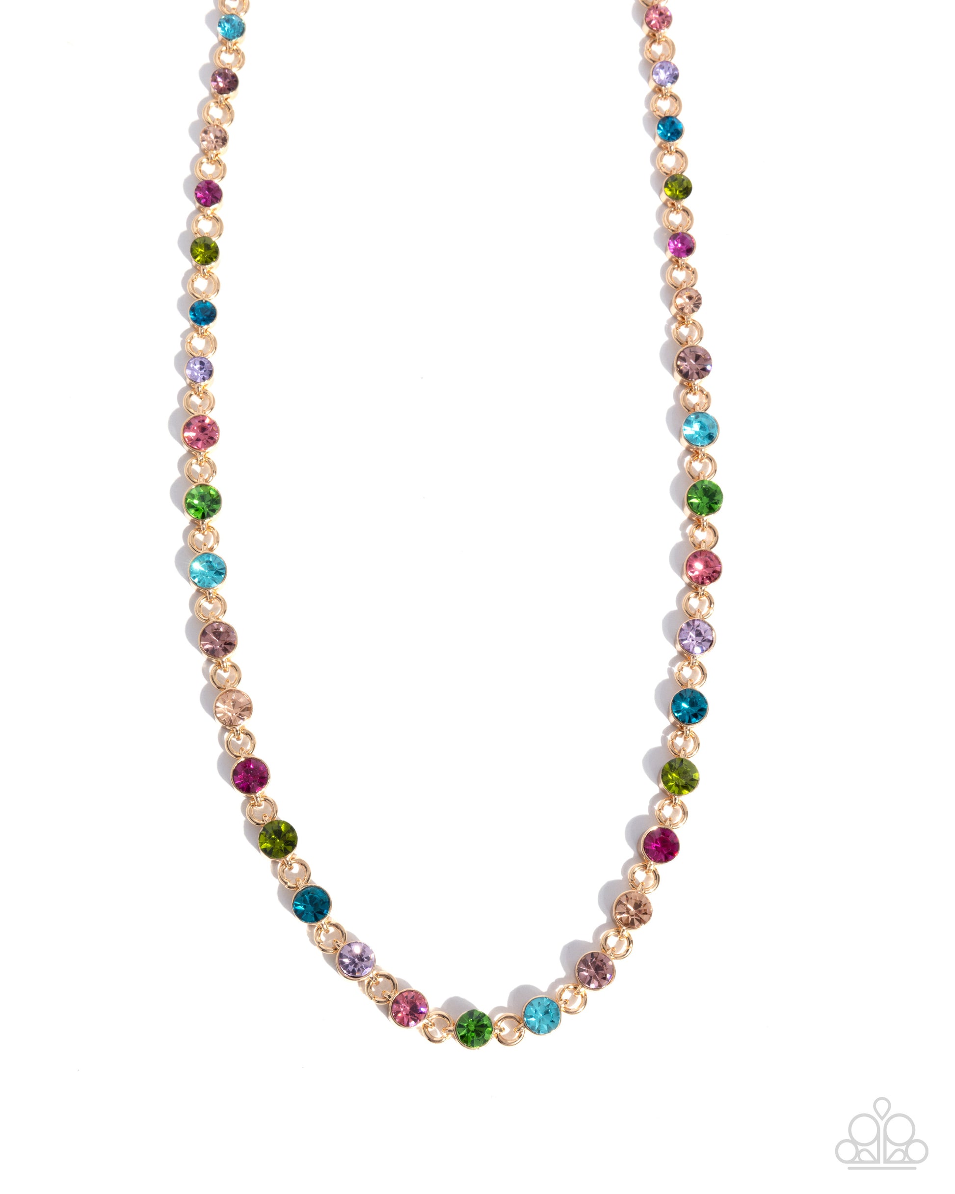 Mesmerizing Model - multi - Paparazzi necklace