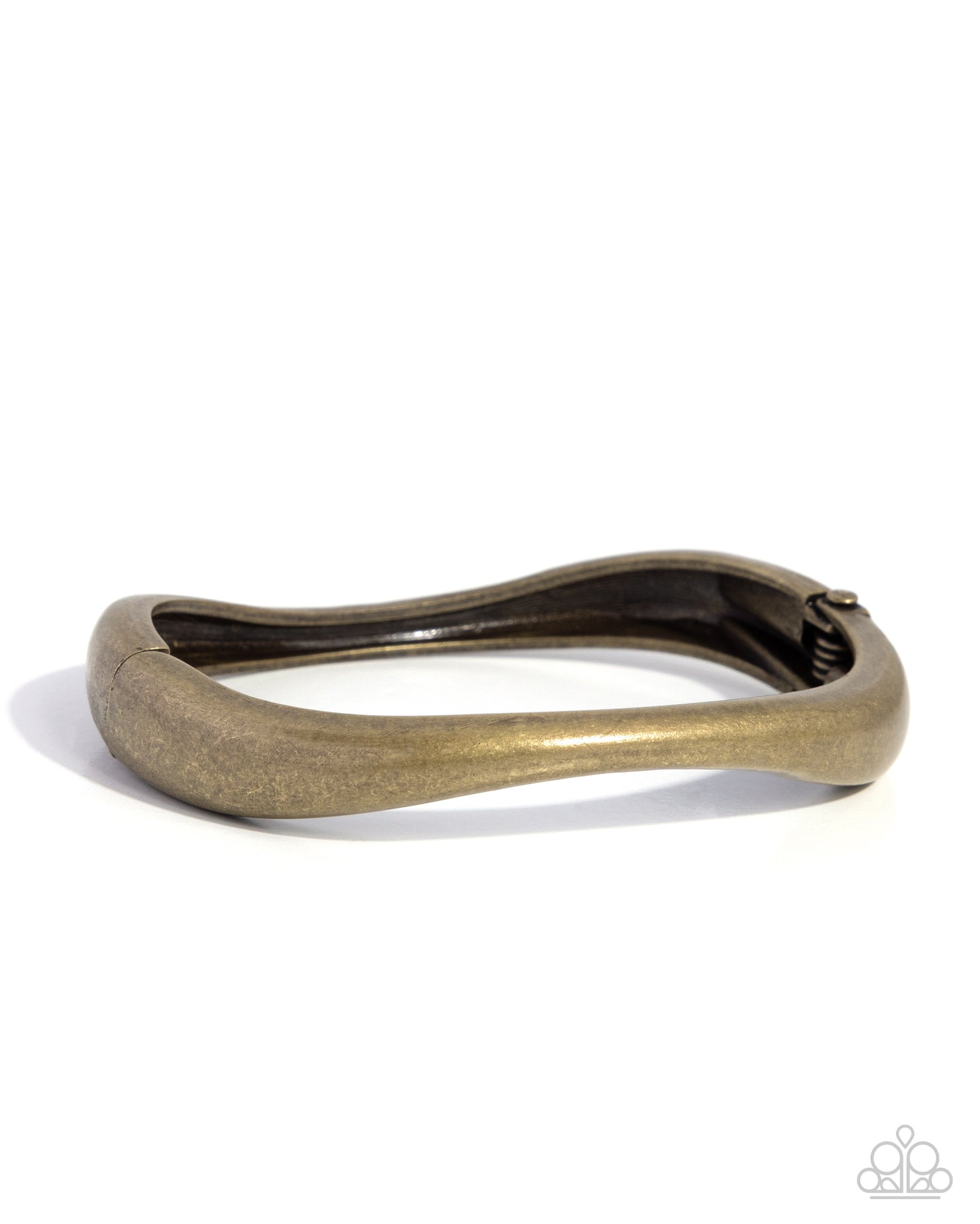 Metallic Main Attraction - brass - Paparazzi bracelet