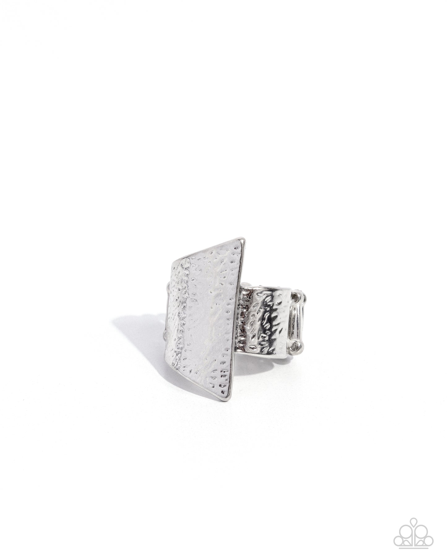 Metallic Shade - silver - Paparazzi ring