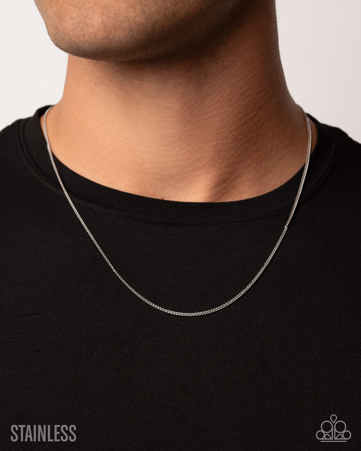 Metro Memo - silver - Paparazzi MENS necklace