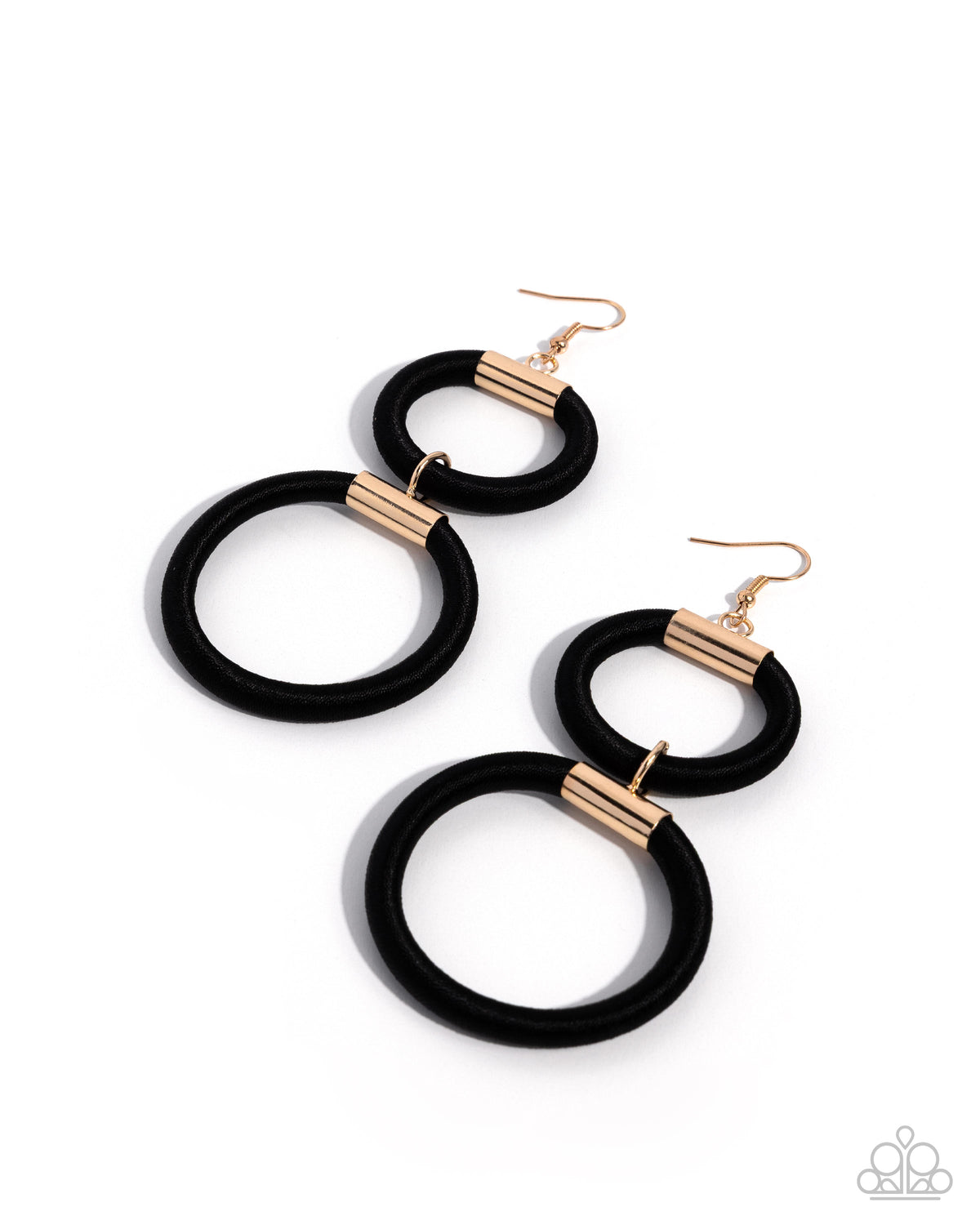 Millennial Movement - black - Paparazzi earrings