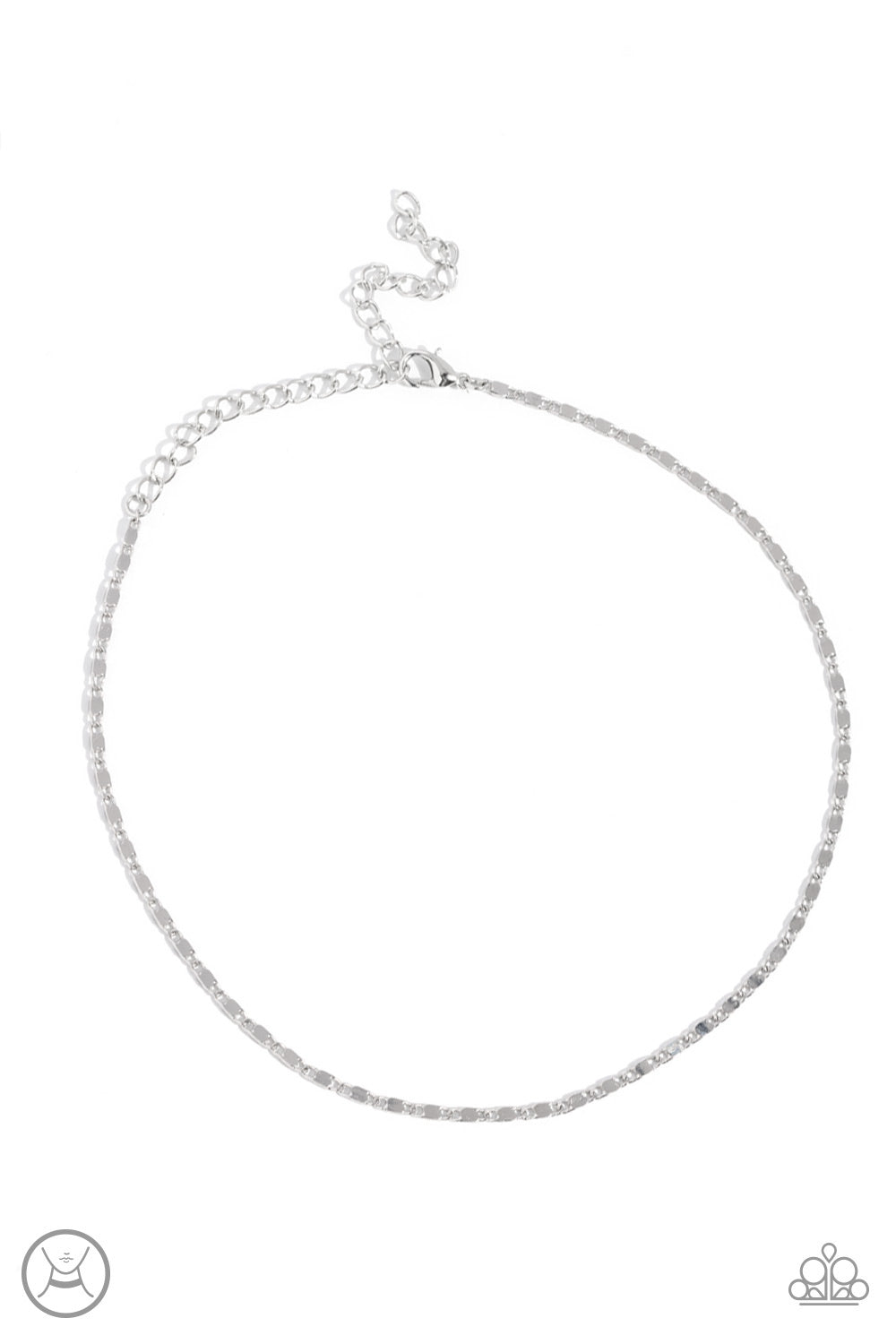 Minimalist Maiden - silver - Paparazzi necklace