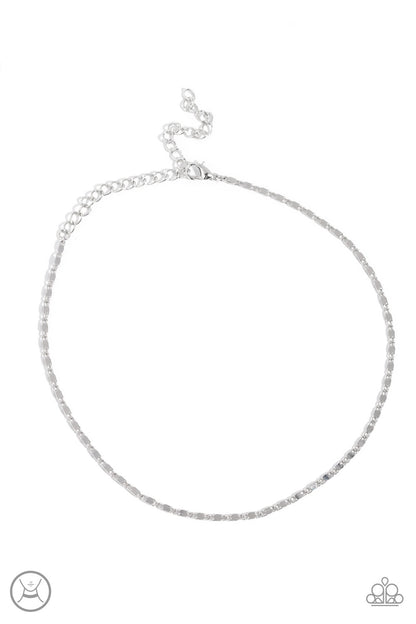 Minimalist Maiden - silver - Paparazzi necklace