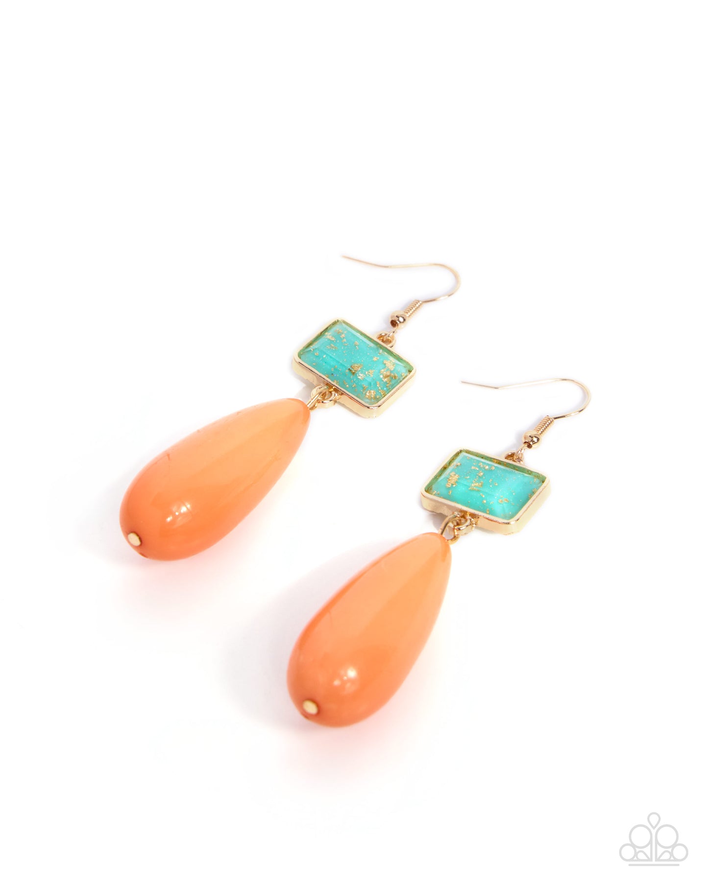 Mismatched Malibu - multi - Paparazzi earrings