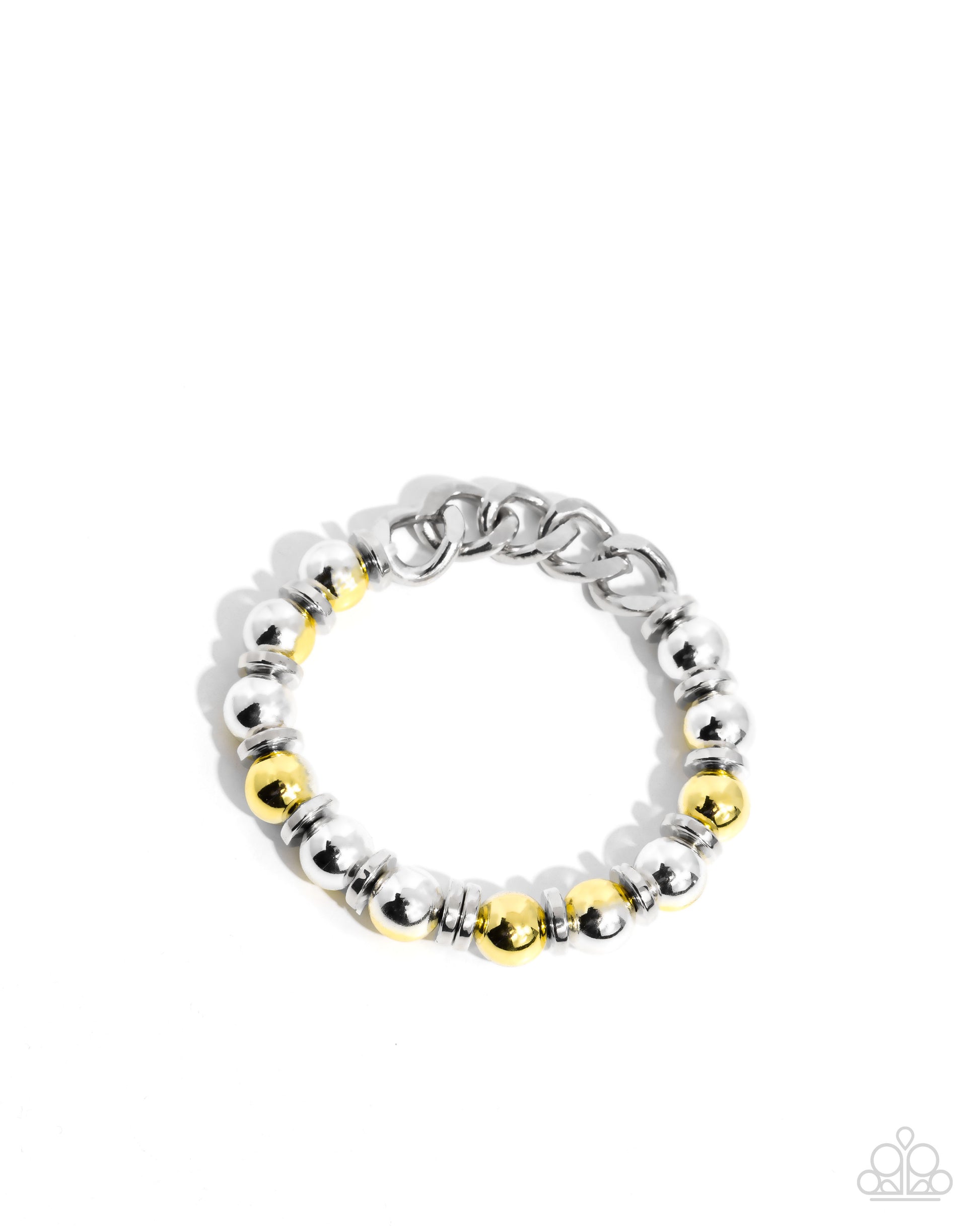 Mixed Company - yellow - Paparazzi bracelet