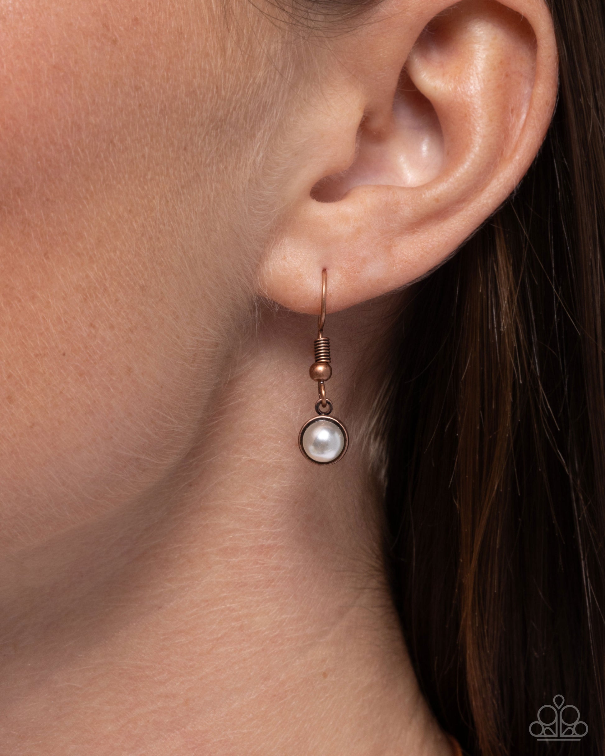 Model Metamorphosis - copper - Paparazzi necklace