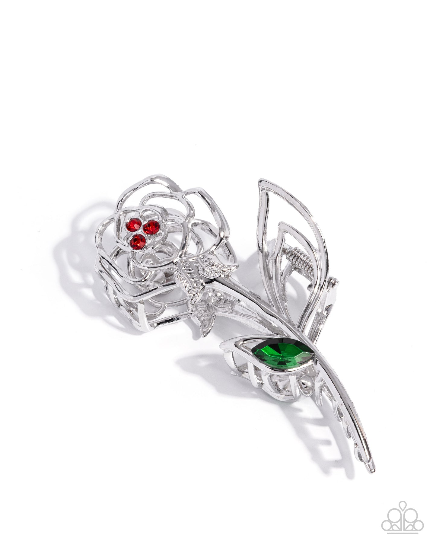 Model ROSE - red - Paparazzi hair clip