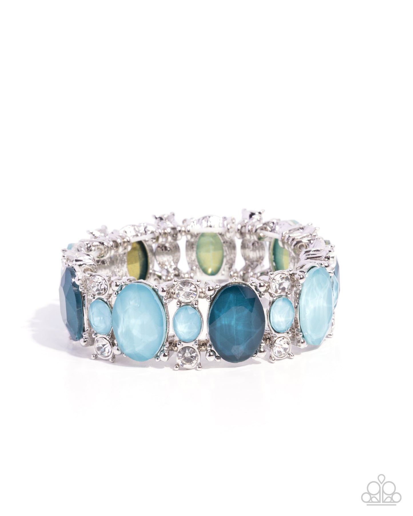 Moderate Moment - blue - Paparazzi bracelet