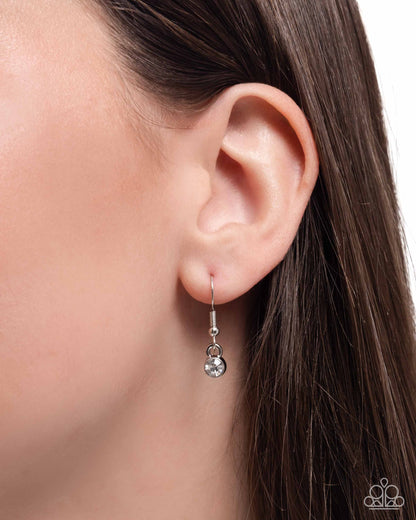 Modular Maven - white - Paparazzi necklace