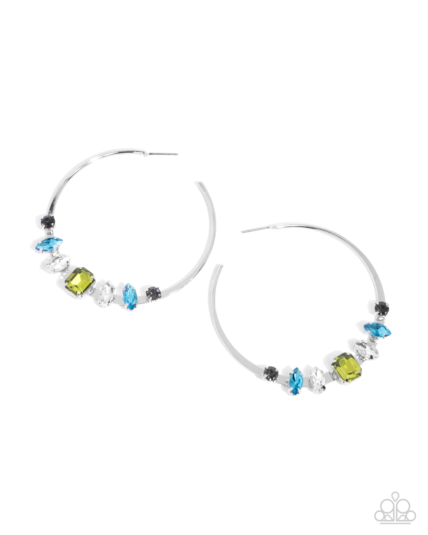 Modular Musings - green - Paparazzi earrings