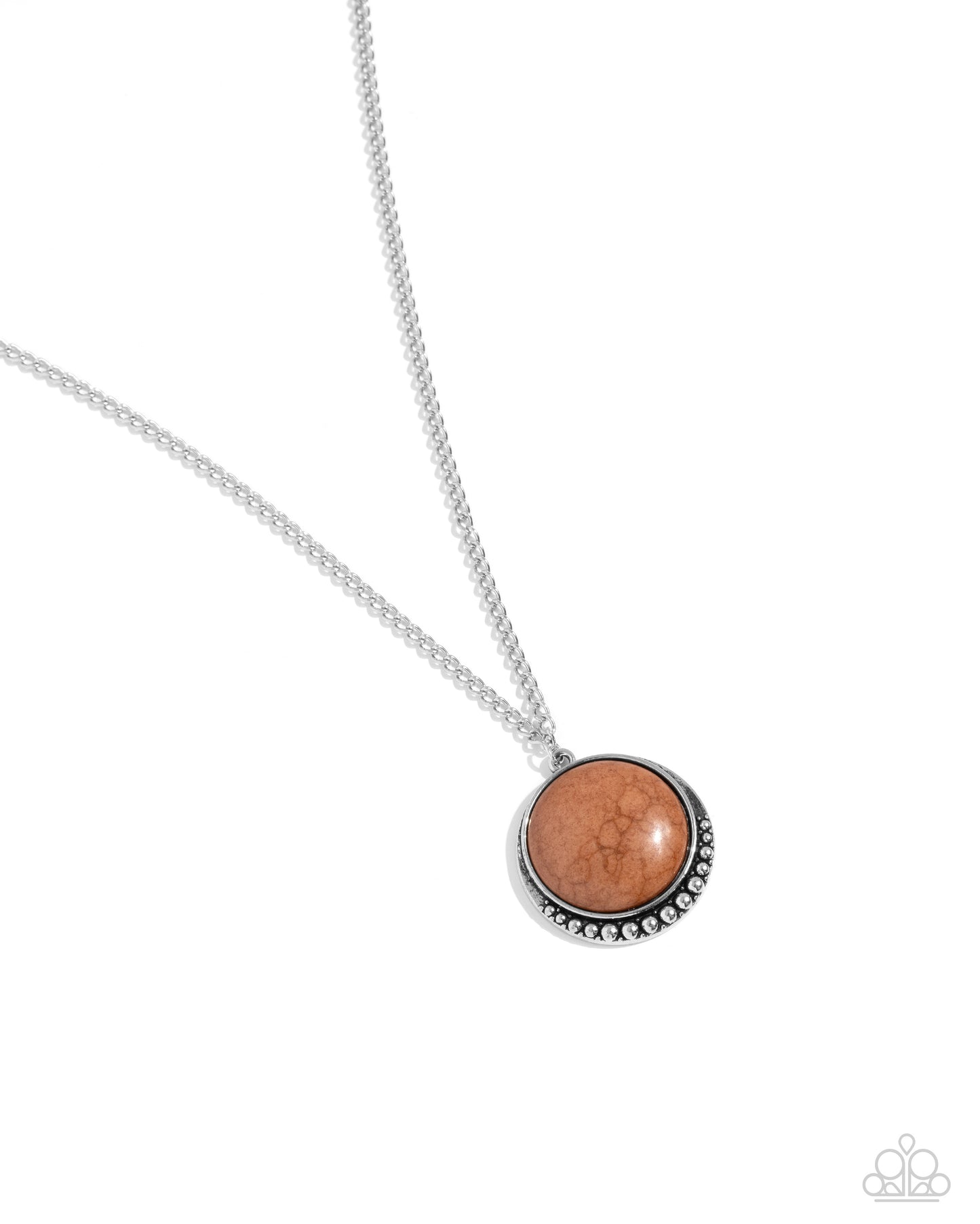 Mojave Moon - brown - Paparazzi necklace
