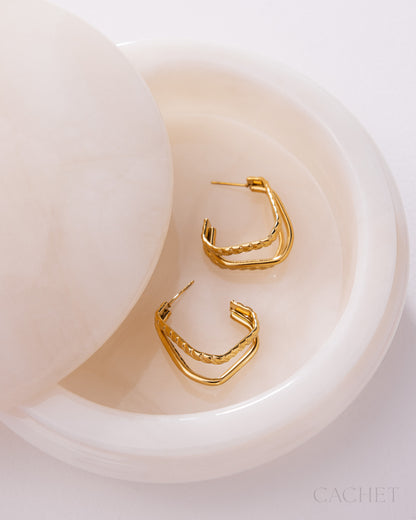 Momenta - Cachet earrings - Cachet by Paparazzi