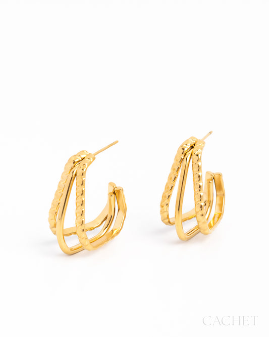 Momenta - Cachet earrings - Cachet by Paparazzi