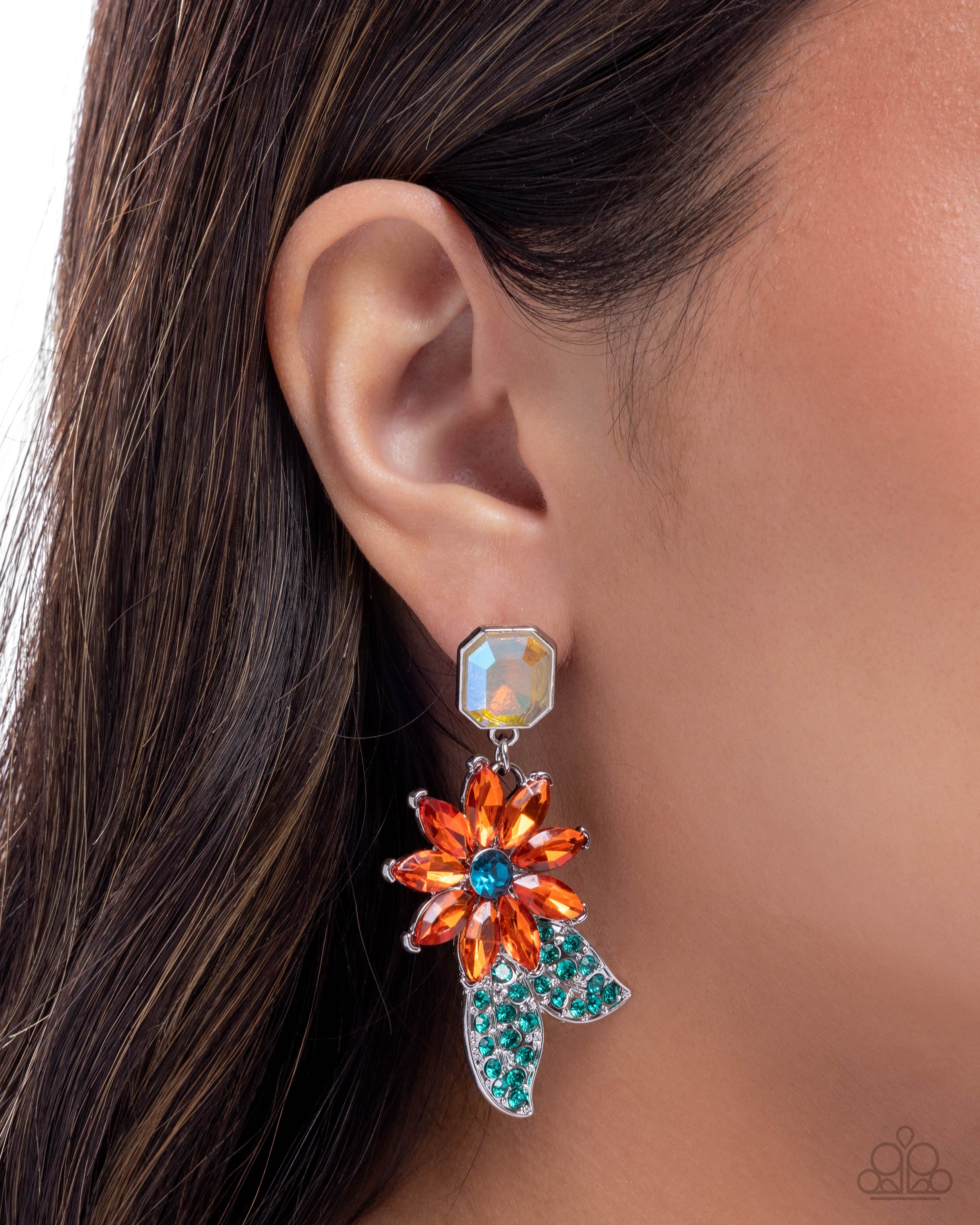 Momentous Majesty - orange - Paparazzi earrings – JewelryBlingThing