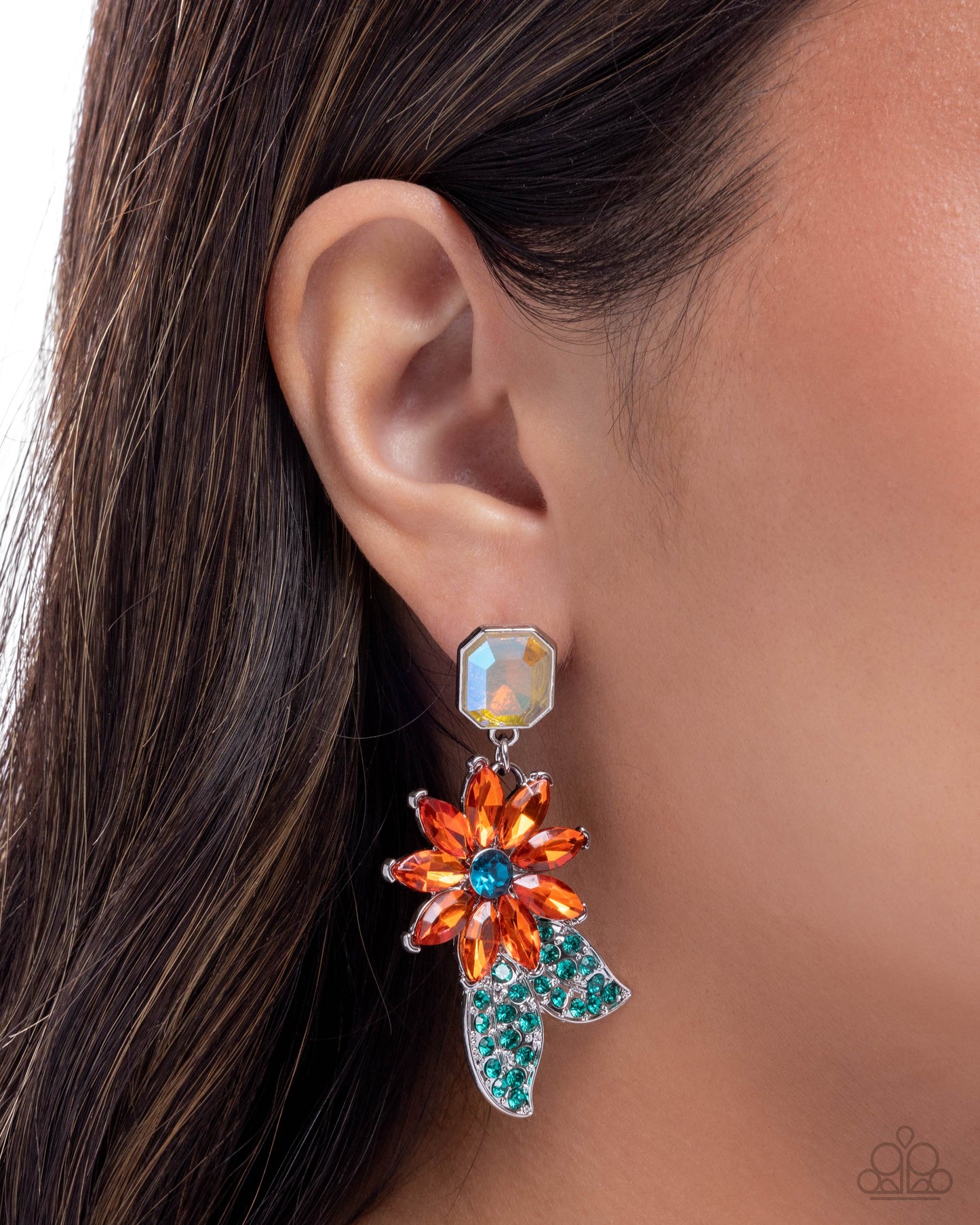 Momentous Majesty - orange - Paparazzi earrings