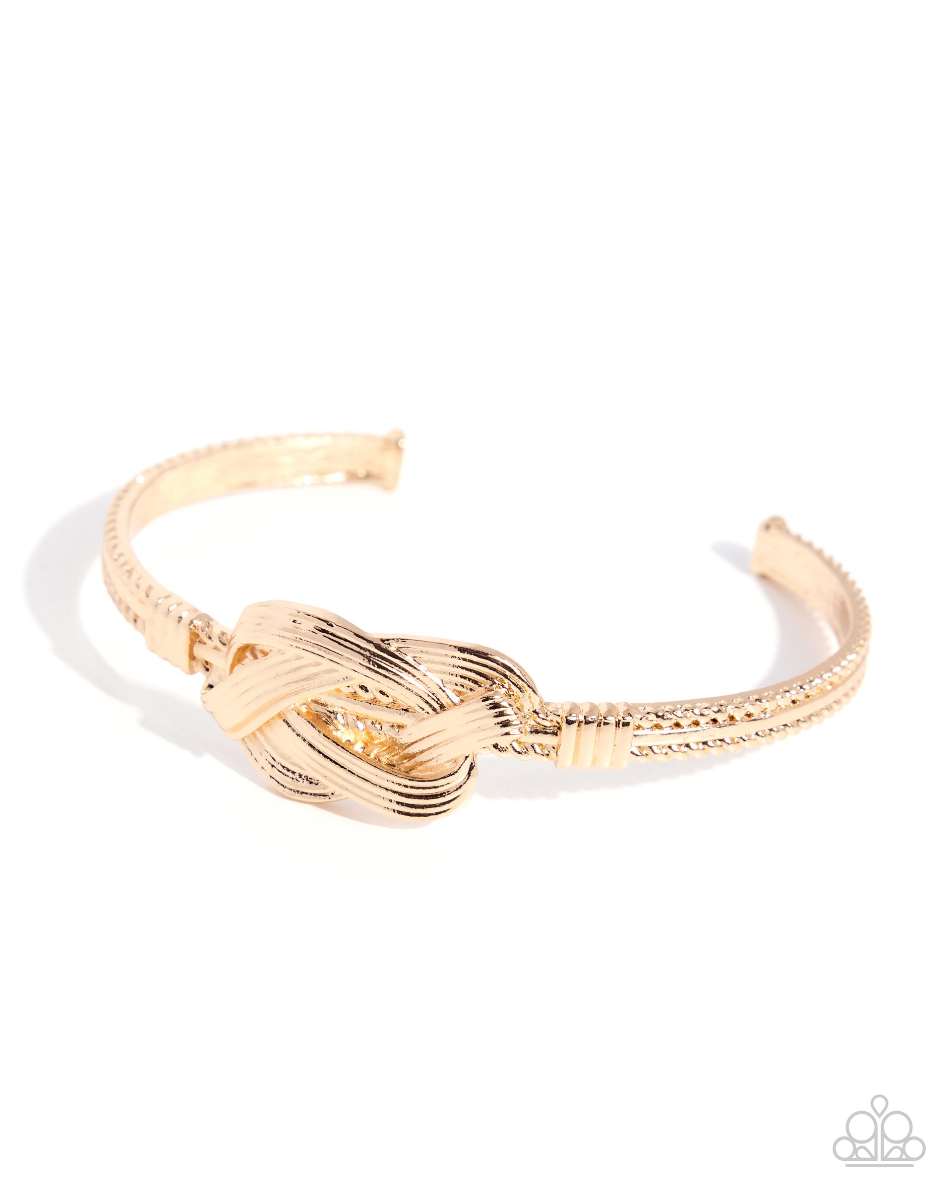 More Often Than KNOT - gold - Paparazzi bracelet