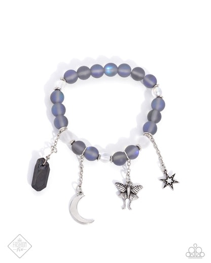 Moth Maestro - blue - Paparazzi bracelet