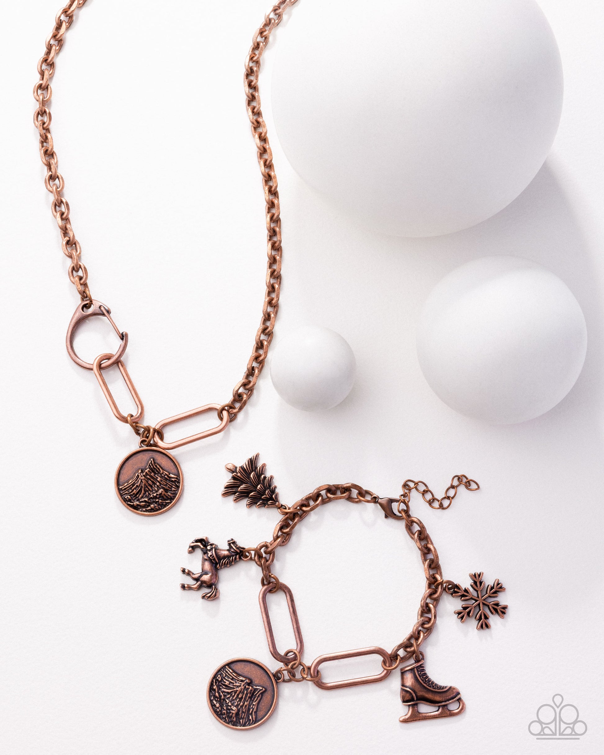 Mountain Climb - copper - Paparazzi complete set