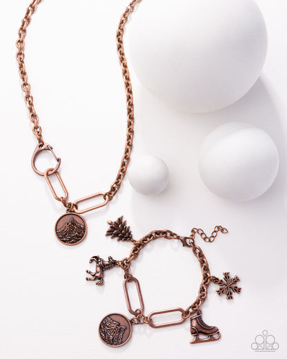 Mountain Climb - copper - Paparazzi complete set