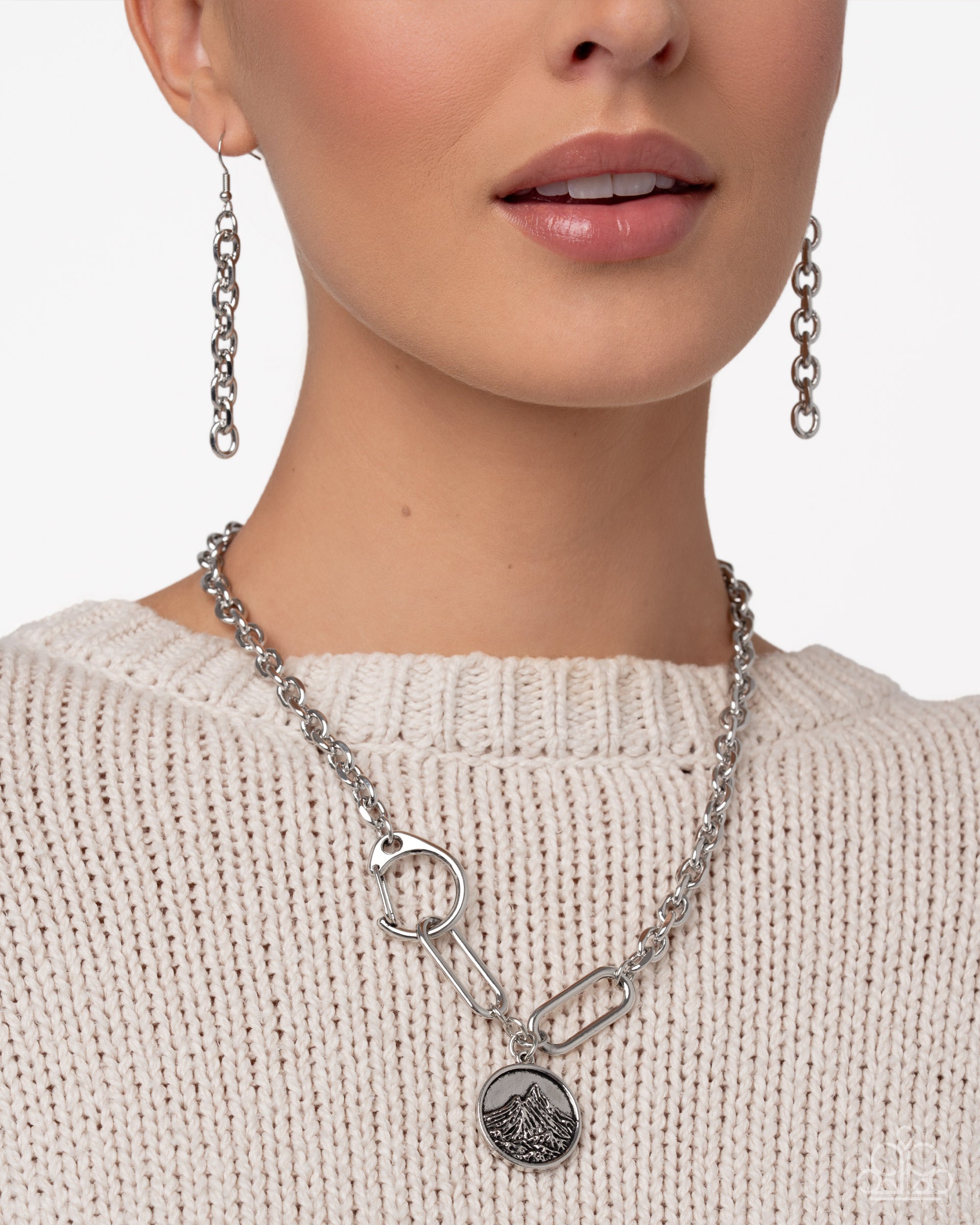 Mountain Climb - silver - Paparazzi complete set